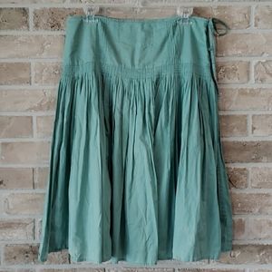 Calvin Klein Skirt, Boho Skirt, Robin's Egg Blue